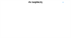 Desktop Screenshot of etchospitality.com